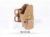 FMA CQC SERPA Holster - RH HK USP Compact DE TB1157-DE